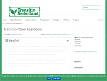 Tablet Screenshot of apeldoorn.transitiontowns.nl